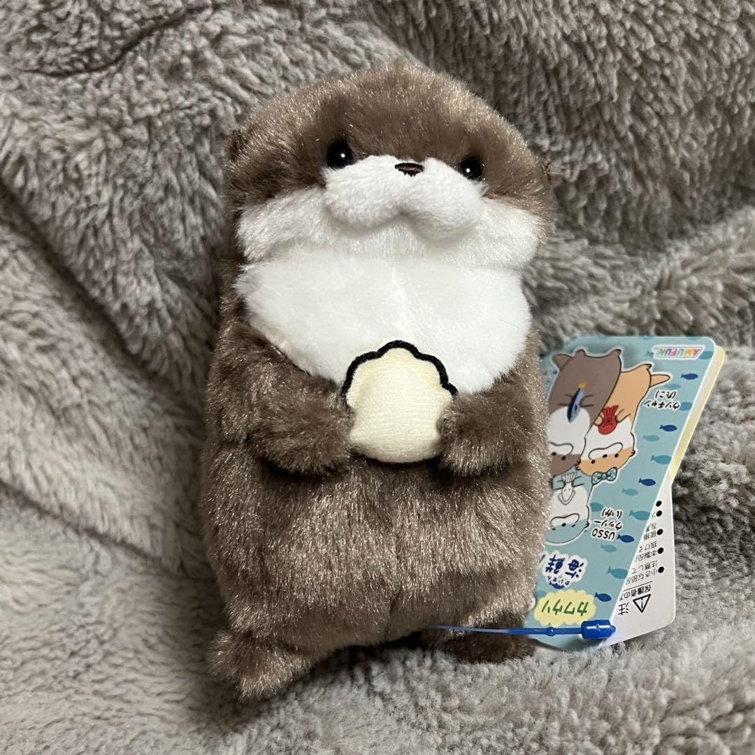Amazon.co.jp: カワウソ うそやん こげちゃん 牡蠣 ぬいぐるみ